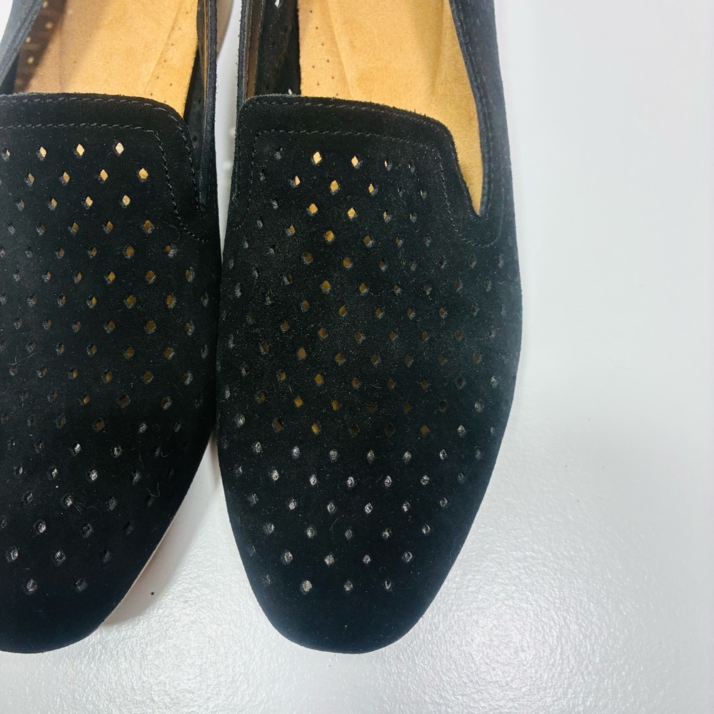 Clarks Women Size 9.5 Juliet Hayes Ultimate Comfort Loafers Perforated Upper - Picture 2 of 9